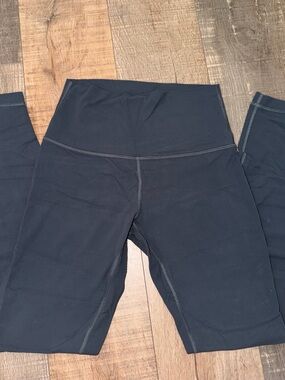 Grey/Blue Lululemon Align Leggings